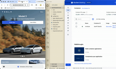 Dockerized Project Preview